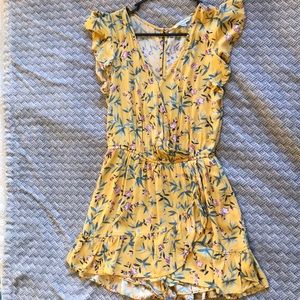 Beautiful yellow romper
